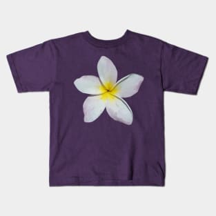 Plumeria Blossom Kids T-Shirt